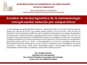 Estudis de farmacogentica de la simptomatologia extrapiramidal induda per antipsictics
