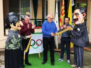 Inauguraci de les XXIV olimpades de la Residncia Monestir de Sant Bartomeu de Bellpuig
