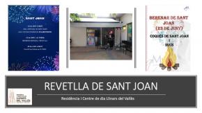 Revetlla de Sant Joan a la Residncia i Centre de dia Llinars del Valls