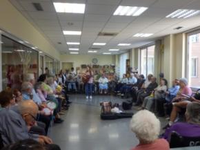 2 sessi de musicoterpia a la Residncia de Cerdanyola del Valls